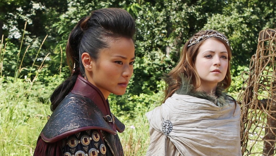 Mulan and Aurora in Once Upon a Time