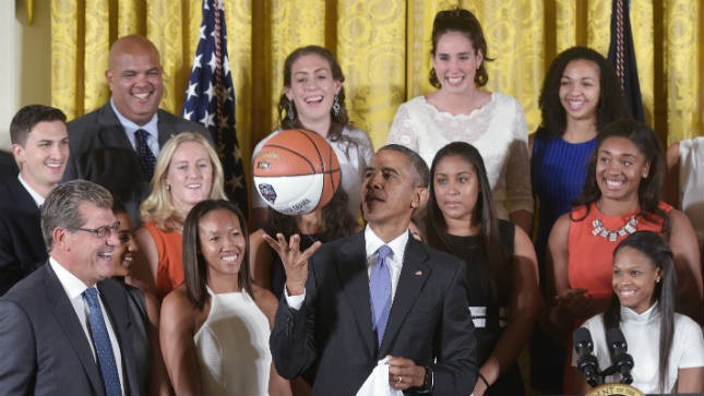 UConn Lady Huskies have (another) date at the White House