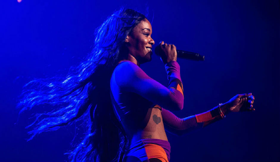 Azealia Banks performs live