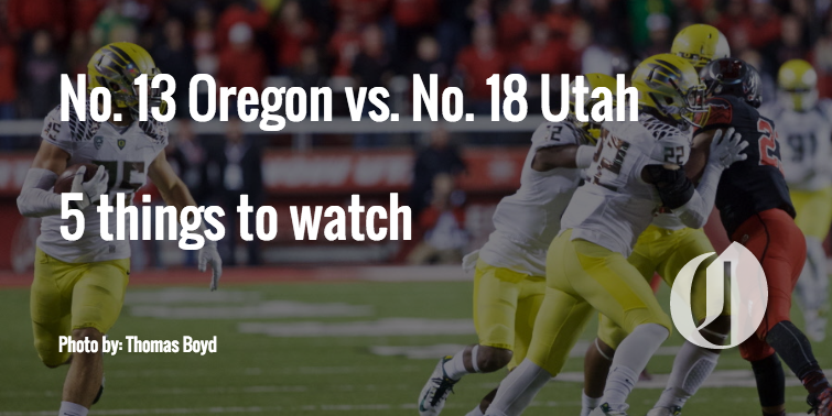 #13 Oregon v #18 Utah Preview, Live Stream, Game Time