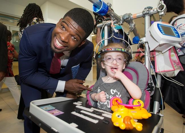 P.K. Subban pledges $10 million to Montreal Children's Hospital