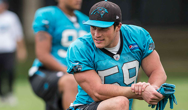 Panthers LB Kuechly likely to sit versus Saints