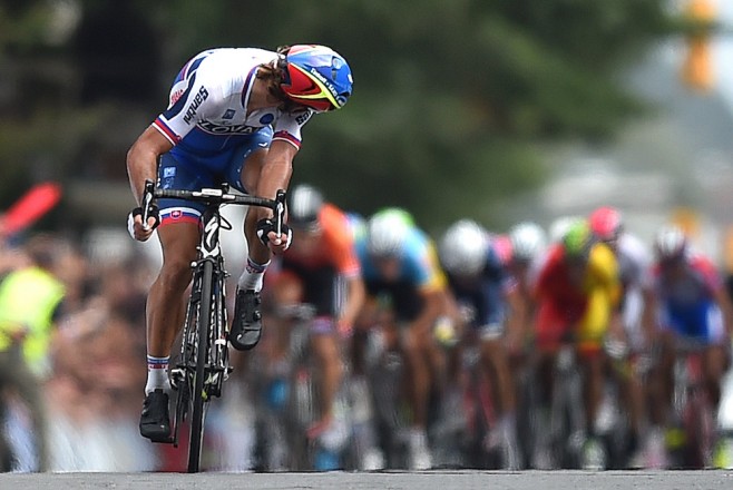 Peter Sagan raced on instinct in Richmond and that left everyone else racing for second