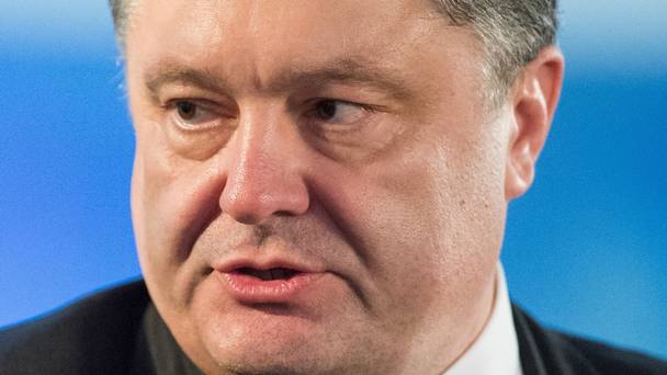 Petro Poroshenko has signed a sanctions list barring nearly 300 individuals from Ukraine