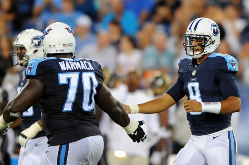 Tennessee Titans Chance Warmack Out For Three Weeks