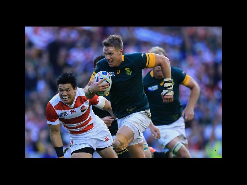 Corbis Springbok captain Jean de Villiers