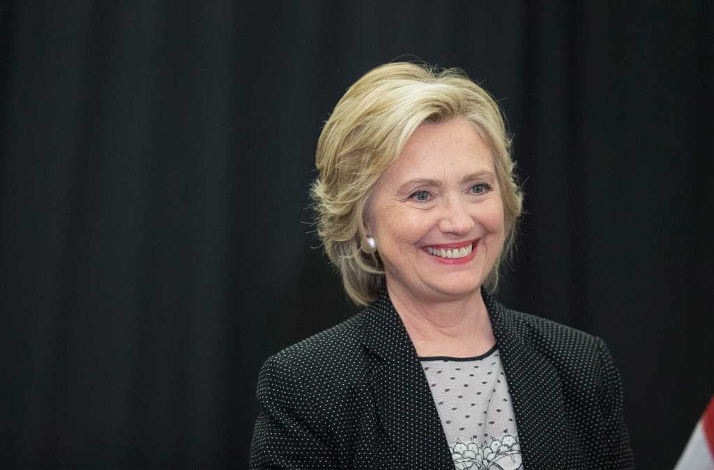 Hillary Clinton Campaigns In Milwaukee