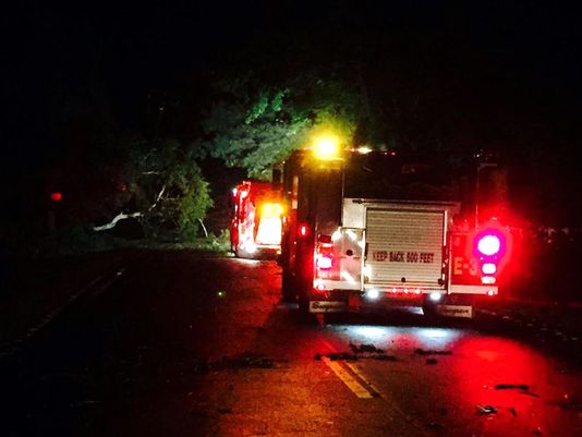 Reported Tornado Causes Extensive Damage Near Charleston, South Carolina