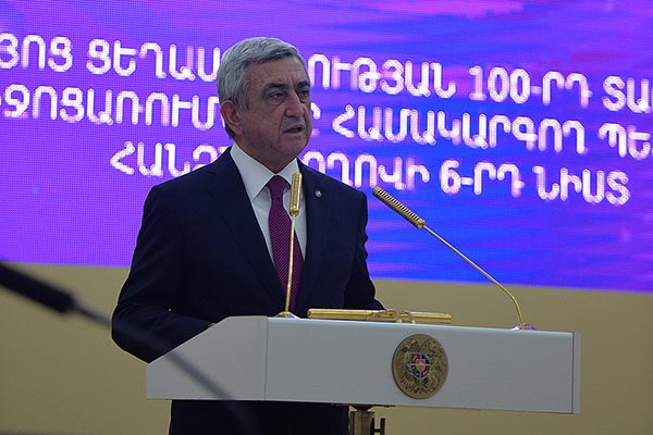 Shattered Truce Sargsyan calls Karabakh “inseparable part” of Armenia amid border unrest