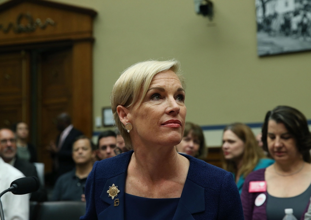 Cecile Richards president of Planned Parenthood Federation of America testifies during a Tuesday House Oversight and Government Reform Committee hearing on Capitol Hill