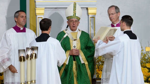 CTV National News Pope holds final mass in U.S