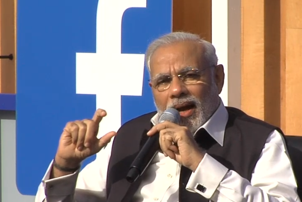 Prime minister Narendra Modi visited Facebook headquarters during his trip