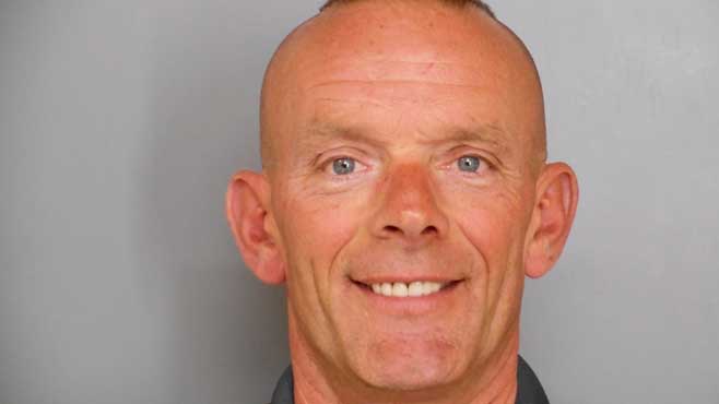 Fox Lake Police Department shows Lt. Charles Joseph Gliniewicz was shot and died Tuesday Sept. 1 2015 in Fox Lake Ill. Coroner Dr. Thomas Rudd said Wednesday Sept. 9 2015 that Gliniewicz who died last