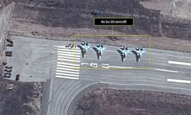 4x Su-30 Syria