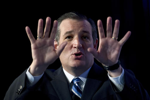 Republican presidential candidate Sen. Ted Cruz R Texas speaks during the Values Voter Summit held by the Family Research Council Action Sept. 25 2015 in Washington D.C