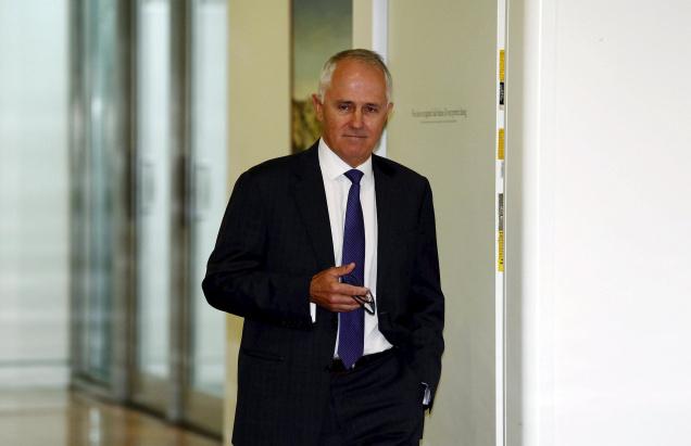 Australia's new Prime Minister Malcolm Turnbull. File