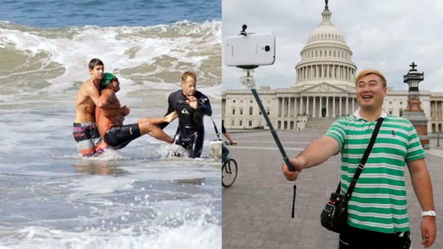 Recent deaths by people trying to take selfies prompted some to draw a comparison to shark attacks