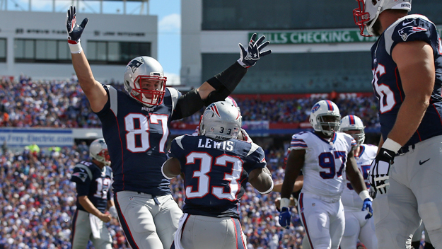 Rob Gronkowski and Dion Lewis