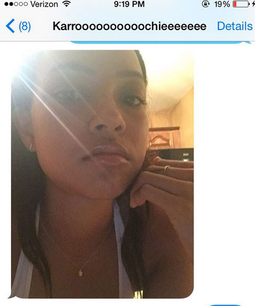 Rob Kardashian has sparked rumours that he's dating Karrueche Tran with this