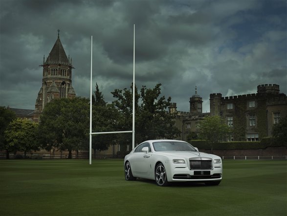 Rolls-Royce draws parallels to rugby history with bespoke Wraith