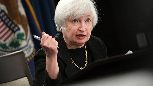 Federal Reserve Board Chairwoman Janet Yellen answers questions following a Federal Open Market Committee meeting Sept. 17 2015 in Washington DC