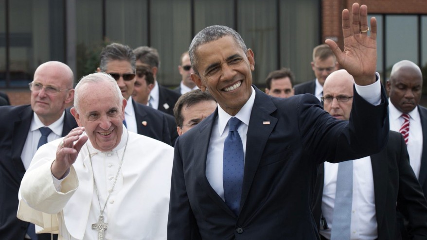 Pope Francis arrives in US, faces a polarized country