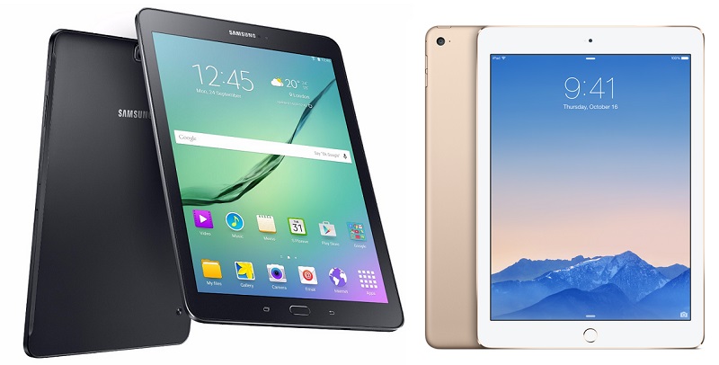 Samsung Galaxy Tab S2 9.7 Vs iPad Air 2 Samsung  Apple