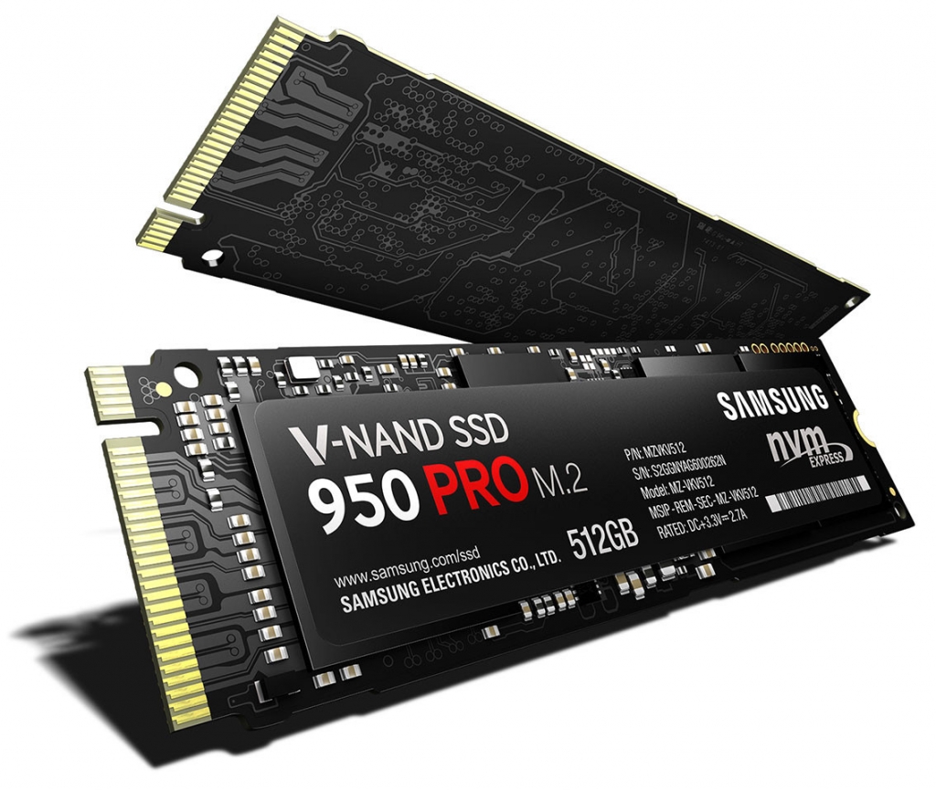 New Samsung 950 PRO flagship SSD offers better speed but at a lower price