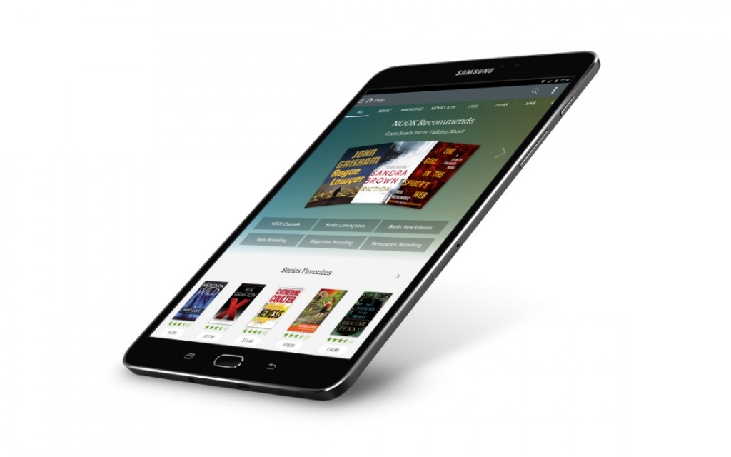 New Barnes & Noble Samsung Galaxy Tab S2 NOOK vs. Amazon Kindle Fire HDX