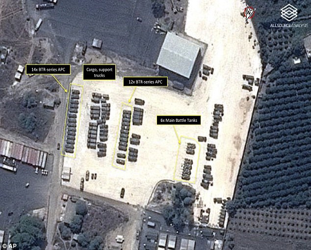 Satellite Images Show New Russian Military Build Up in Syria