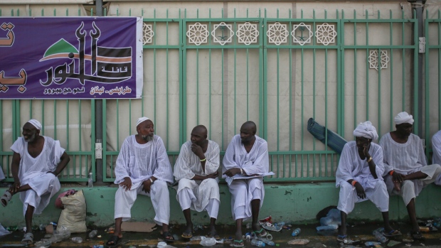 Muslim pilgrims