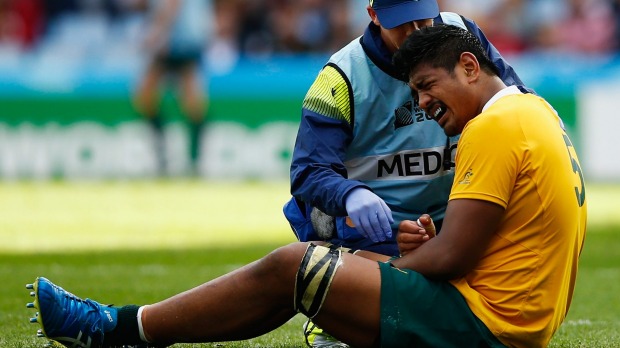 Scratched Will Skelton feels the pain against Uruguay