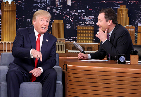 Donald Trump and Jimmy Fallon