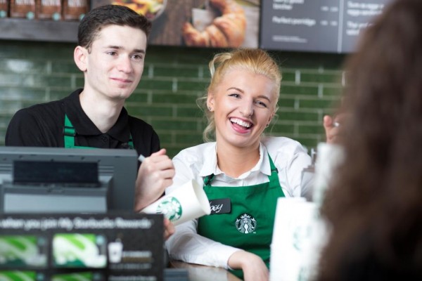 Starbucks helping younger staff