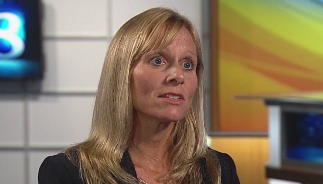 State Rep. Cindy Gamrat speaks to 24 Hour News 8 in our studio on Sept. 8 2015