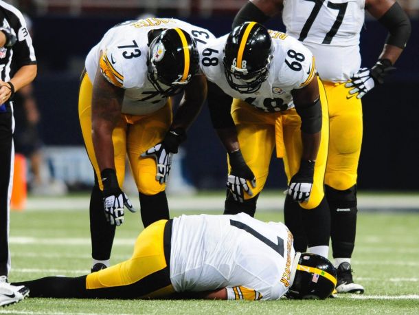 Ben Roethlisberger Sprains MCL Expected To Be Out for 4-6 Weeks