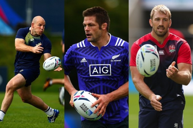 Stephen Moore Richie Mc Caw and Chris Robshaw