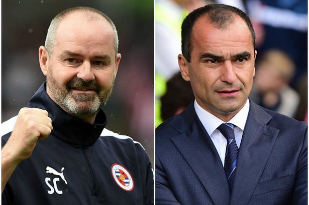 Steve Clarke will be up against Roberto Martinez on Tuesday night