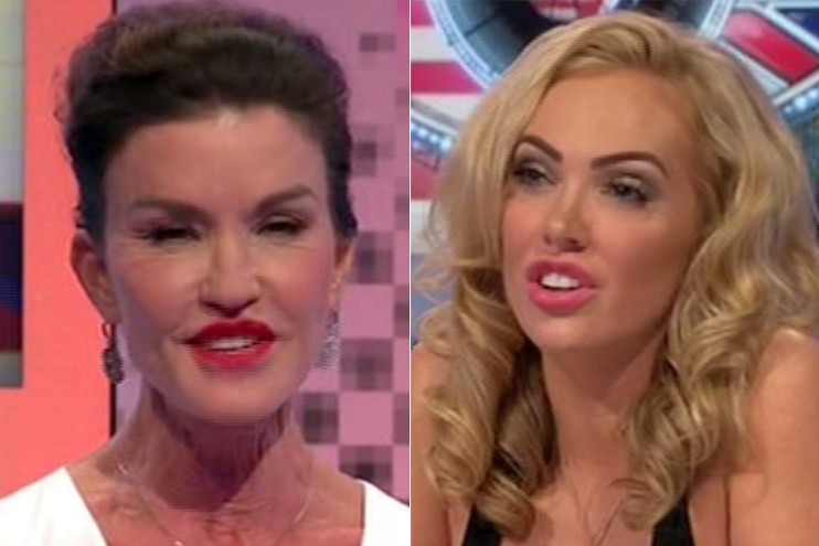 Janice Dickinson and Aisleyne Horgan Wallace