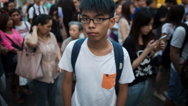 Student activist Joshua Wong Chi-fung