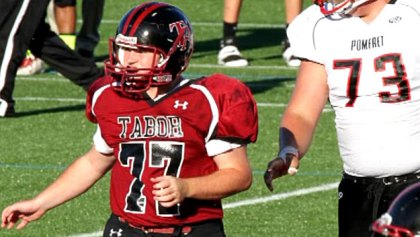 Tabor Academy senior Paul Houle was hospitalized with rhabdomyolysis after he discovered an elevated heart rate with his Apple Watch