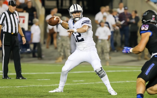 Tanner Mangum tossed another touchdown in the final minute