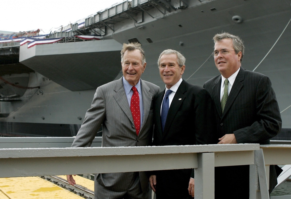 The Bushes in 2006