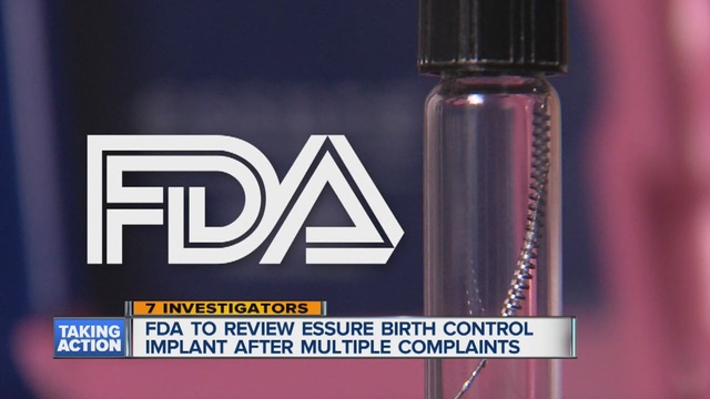 The FDA will be reviewing Essure during a hearing tomorrow.                      WXYZ