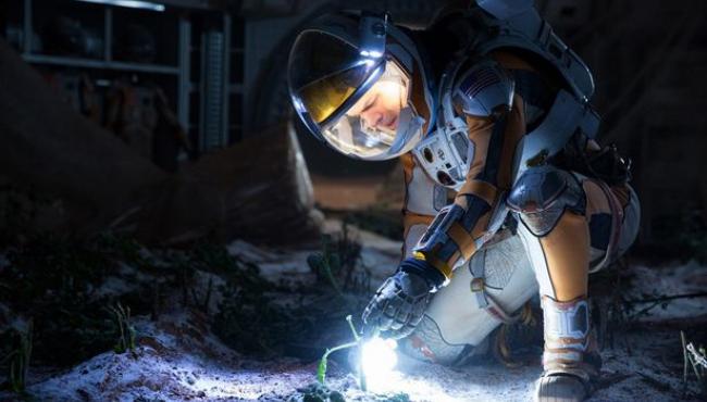 ISS Astronauts Watched “The Martian” in Space