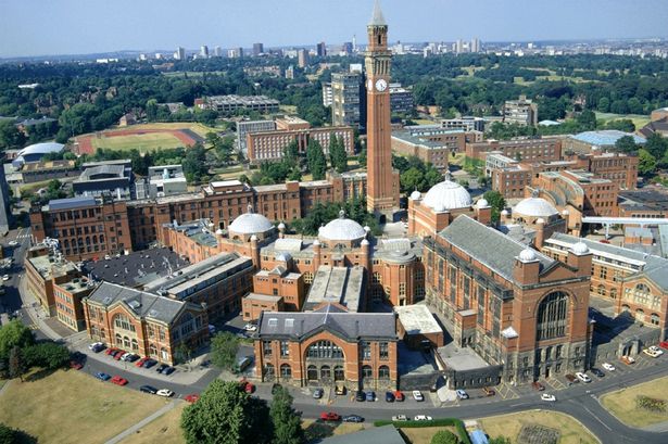 The University of Birmingham has fallen in the latest global rankings