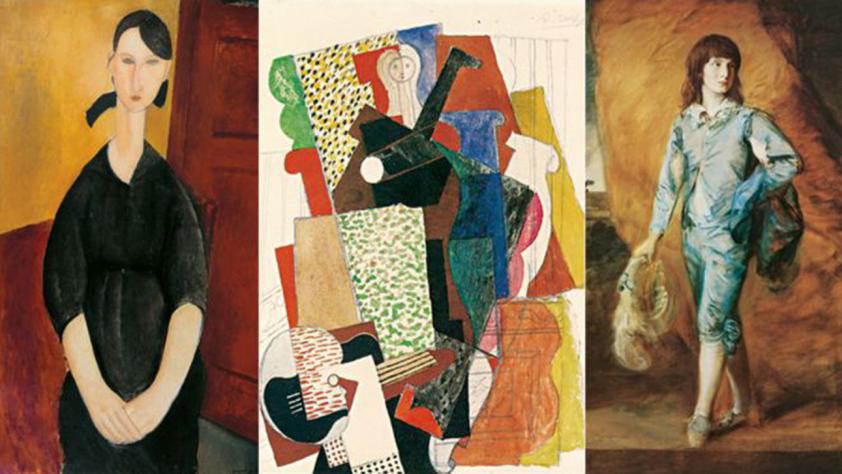 The collection includes works by Amedeo Modigliani Pablo Picasso and Thomas Gainsborough. Image belongs to Sotheby’s