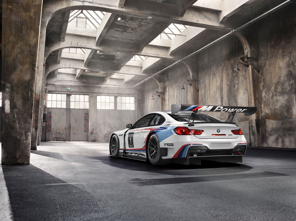 The new 2016 BMW M6 GT3 racer