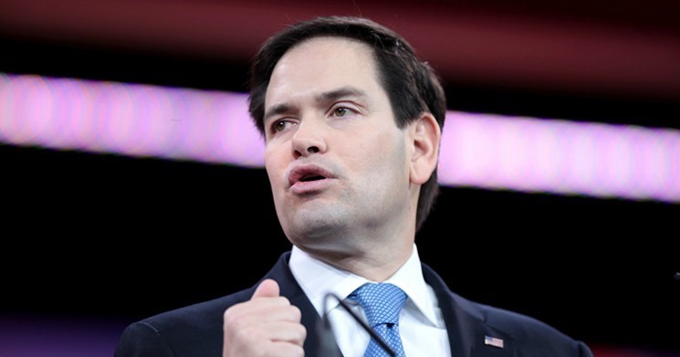 This is Marco Rubio's hair. He doesn't wear wigs