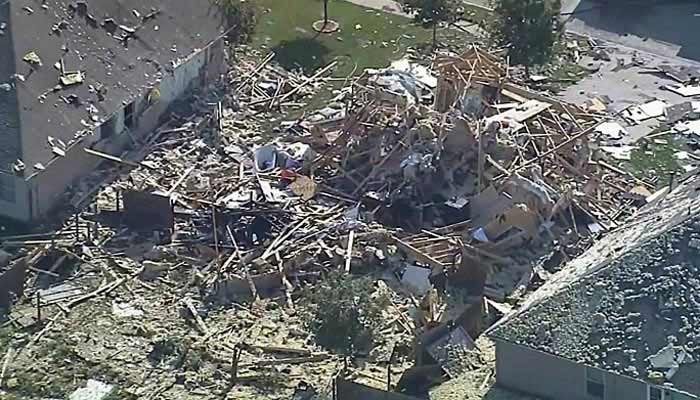 Three people were injured in a house explosion in Waxahachie TX an area south of Dallas